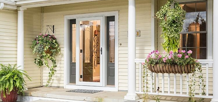 screen door installation in Vista